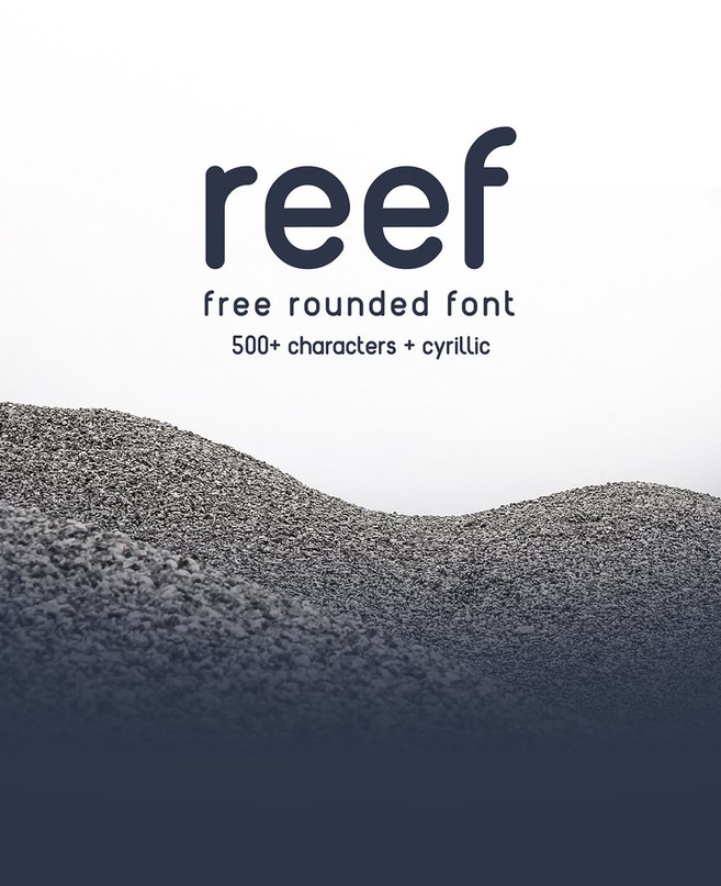 Reef FF шрифт скачать бесплатно