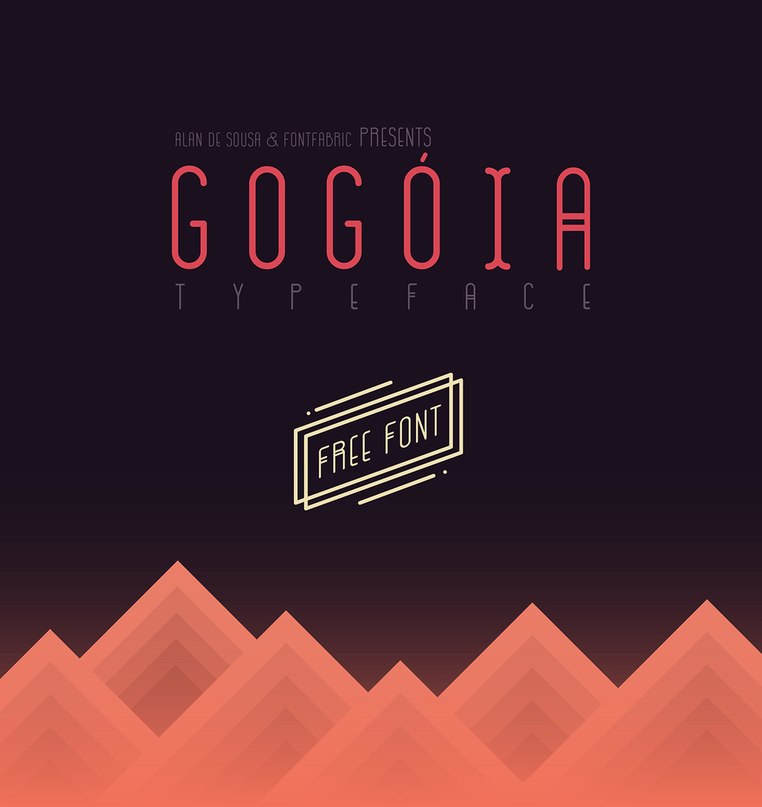 Gogoia шрифт скачать бесплатно
