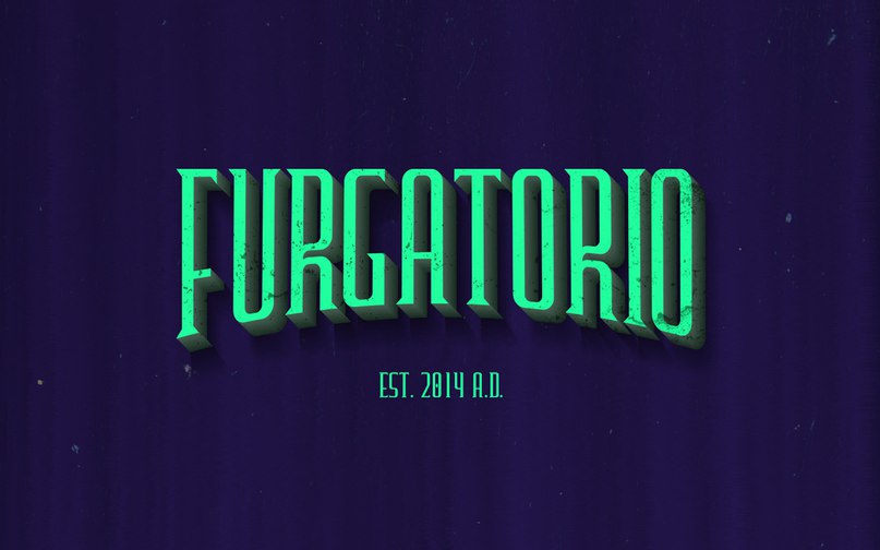 furgatorio шрифт скачать бесплатно