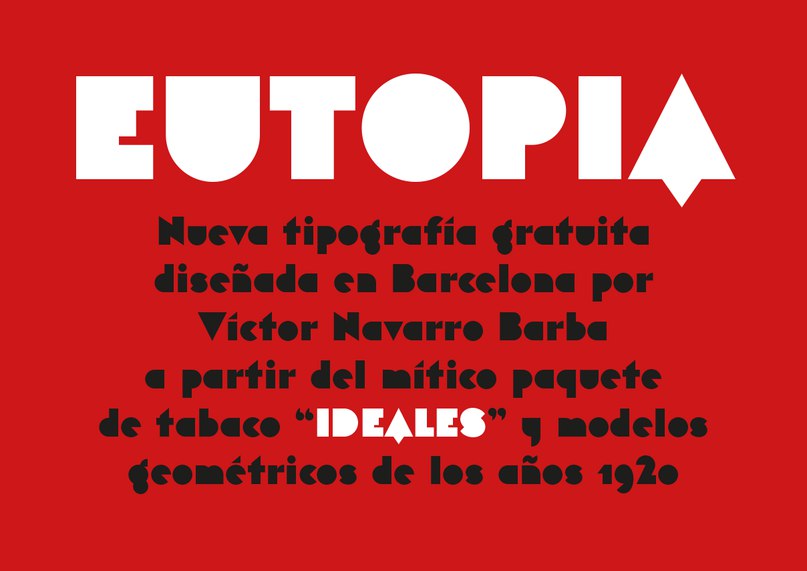 eutopia шрифт скачать бесплатно