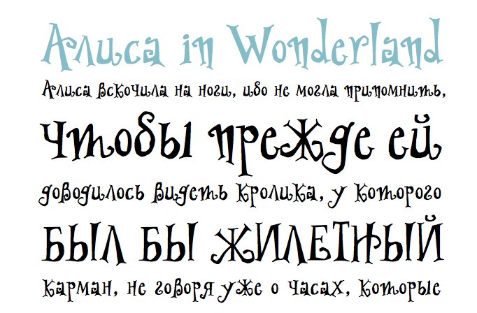 Font Wonderland Pro