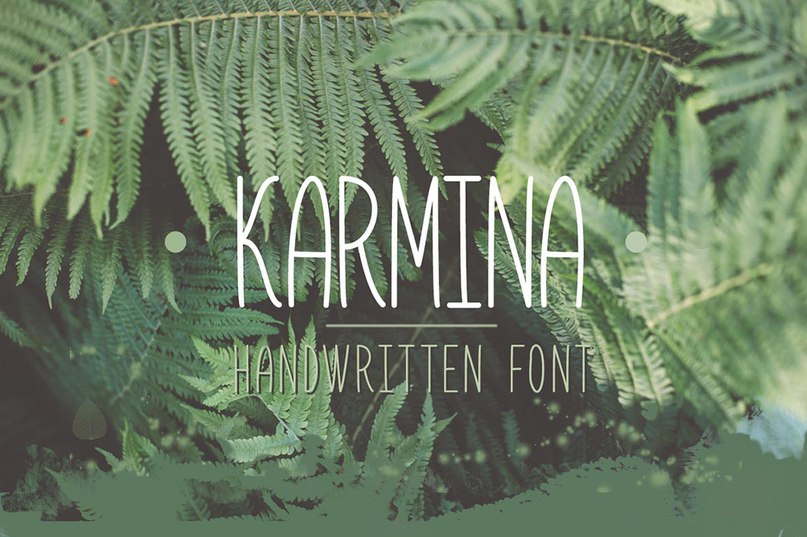 Karmina шрифт скачать бесплатно