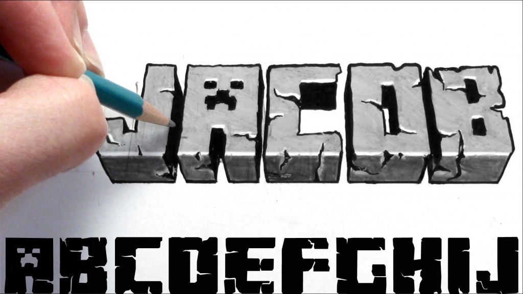   from the game Minecraft шрифт скачать бесплатно
