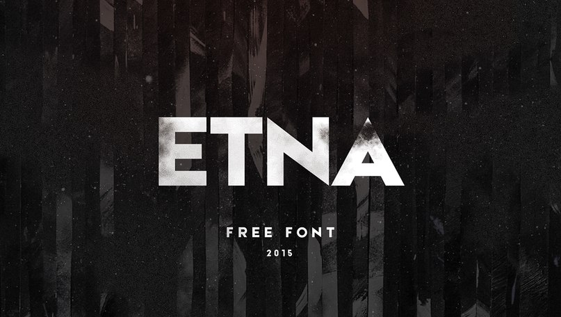 Etna шрифт скачать бесплатно
