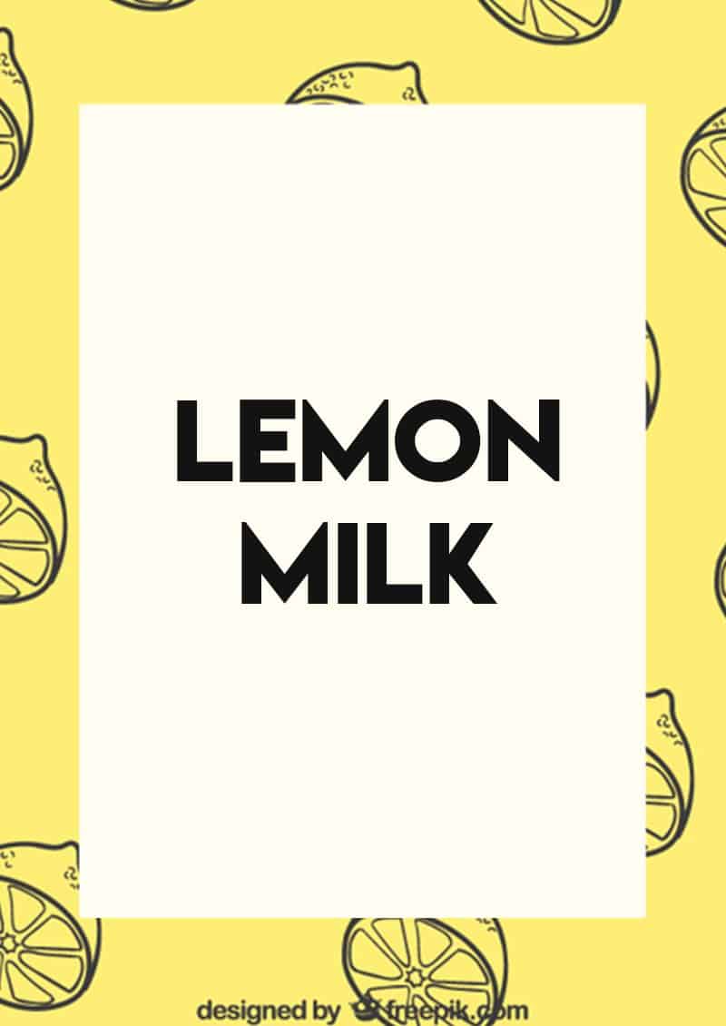 Шрифт lemon milk