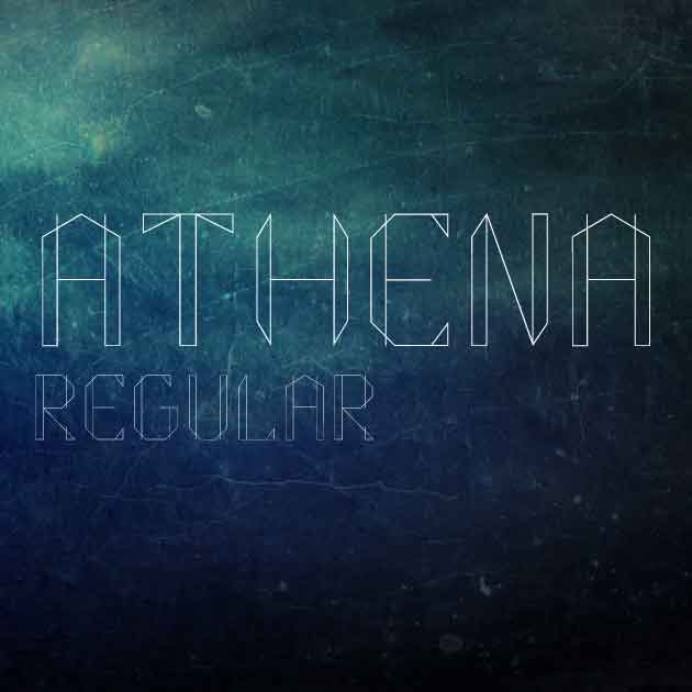 Athena regular шрифт скачать бесплатно