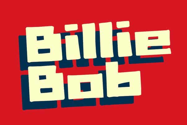 billie Bob шрифт скачать бесплатно