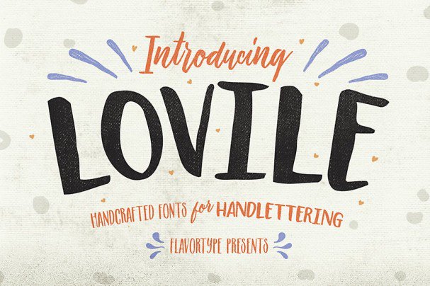 Lovile Type шрифт скачать бесплатно