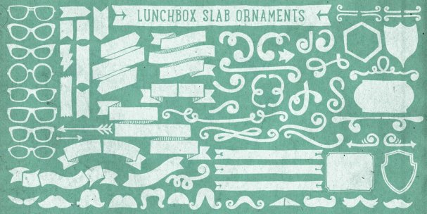 Lunchbox Slab Regular шрифт скачать бесплатно