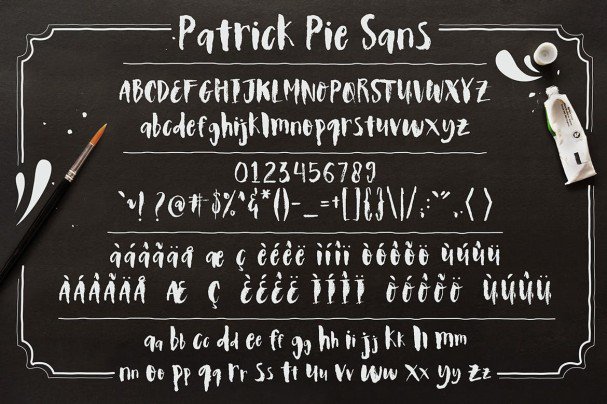 Patrick Pie шрифт скачать бесплатно