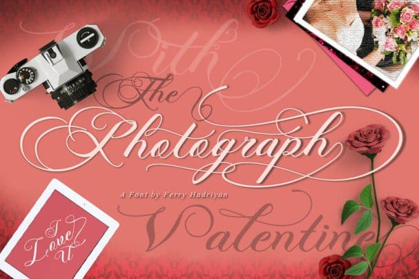 Photograph - Script Wedding   шрифт скачать бесплатно