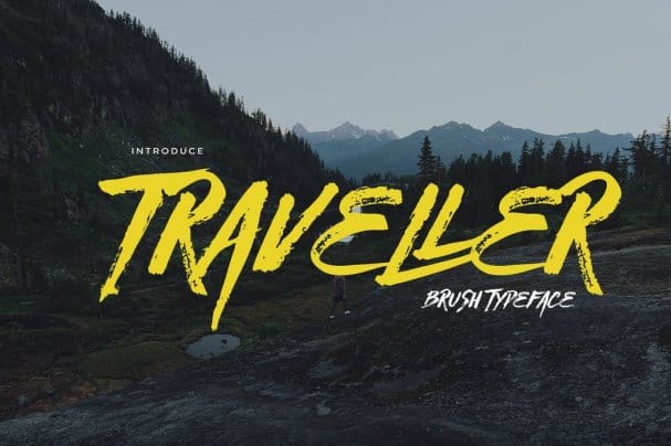 Traveller шрифт скачать бесплатно
