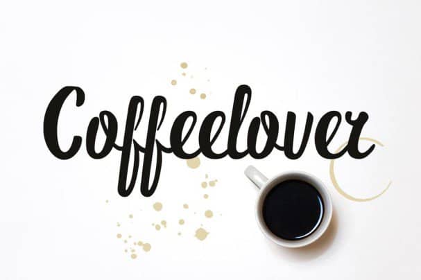 Coffeelover   шрифт скачать бесплатно