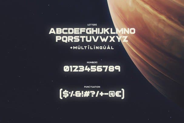 Stargaze Typeface шрифт скачать бесплатно