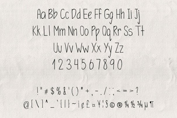 Simplicity Typeface шрифт скачать бесплатно
