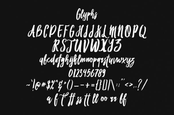 Habbit Typeface шрифт скачать бесплатно