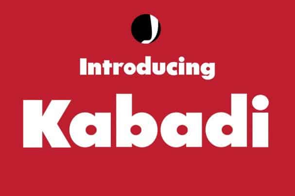 Kabadi шрифт скачать бесплатно