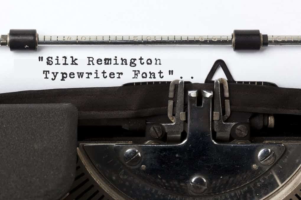 Silk Remington шрифт скачать бесплатно
