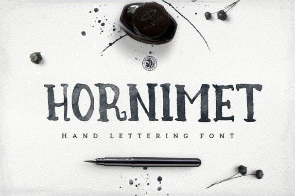 Hornimet шрифт скачать бесплатно