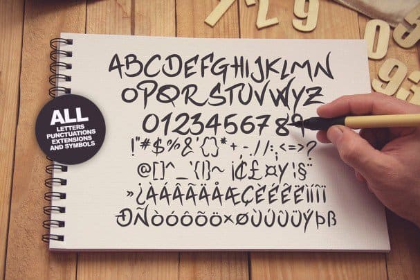 Jack  Script Typeface шрифт скачать бесплатно
