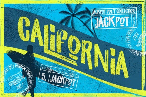 California Jackpot   шрифт скачать бесплатно