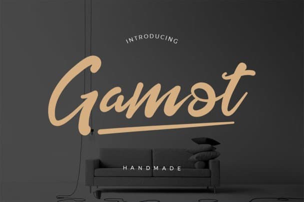 Gamot Typeface шрифт скачать бесплатно