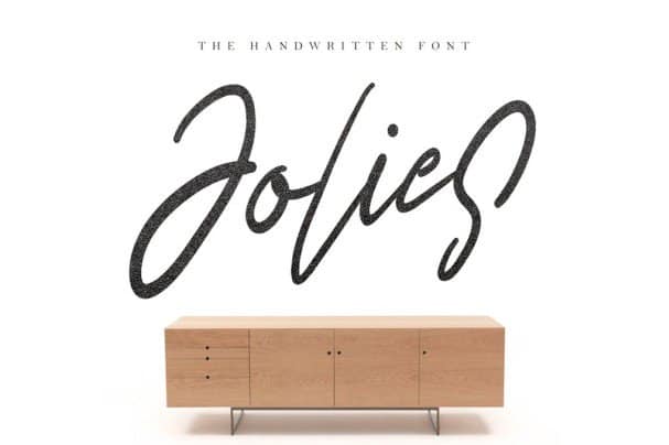 Jolies Typeface шрифт скачать бесплатно
