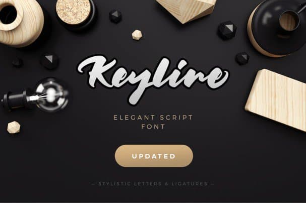 Keyline Script   шрифт скачать бесплатно