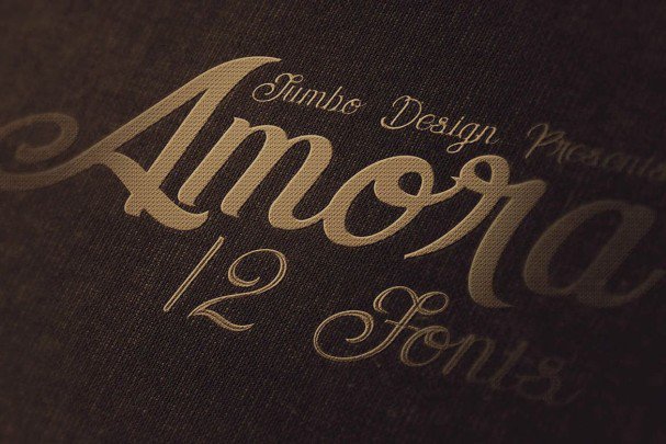 Amora Script шрифт скачать бесплатно
