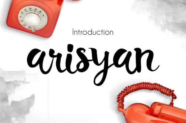 Arisyan шрифт скачать бесплатно