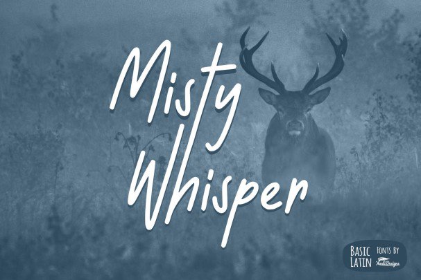 Misty Whisper   шрифт скачать бесплатно