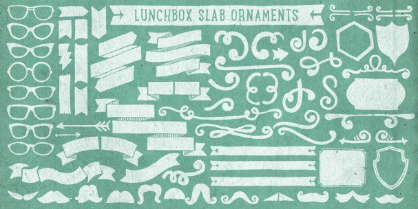 Lunchbox Slab Bold шрифт скачать бесплатно