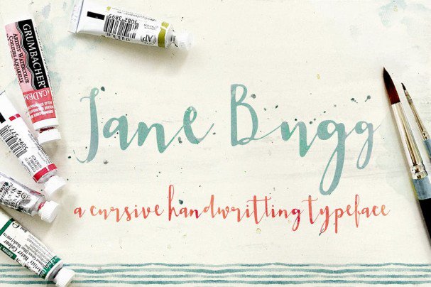 Jane Bugg шрифт скачать бесплатно