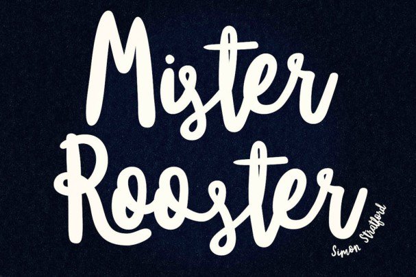 Mister Rooster   шрифт скачать бесплатно
