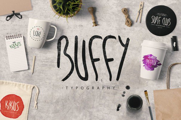 My name is Buffy шрифт скачать бесплатно