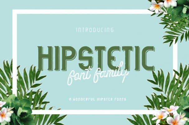 Hipstetic   Family шрифт скачать бесплатно