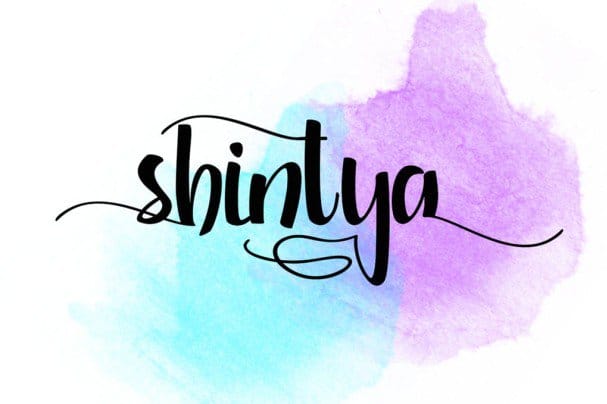 Shintya шрифт скачать бесплатно