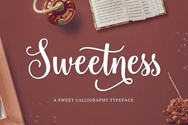 Sweetness Script шрифт скачать бесплатно