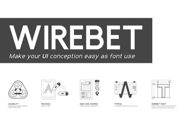 Wirebet  s шрифт скачать бесплатно
