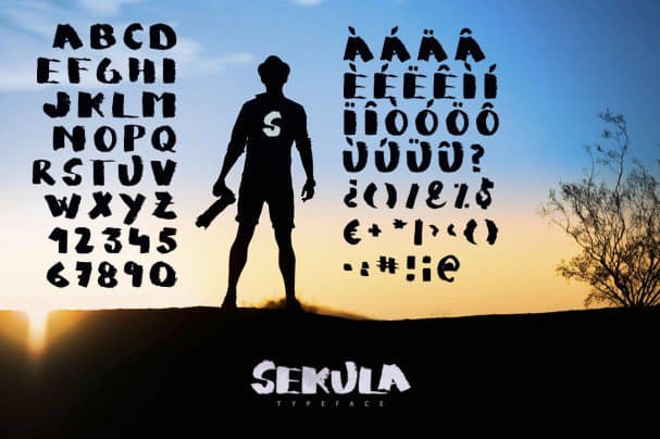 Sekula Script Typeface шрифт скачать бесплатно