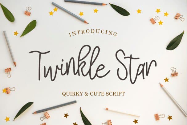 Twinkle Star   шрифт скачать бесплатно