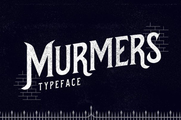 Murmers Typeface шрифт скачать бесплатно