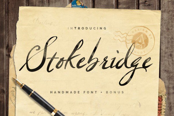 Stokebridge шрифт скачать бесплатно