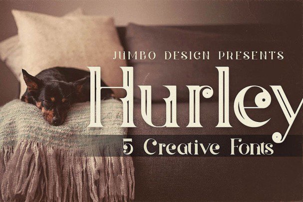 Hurley - Vintage Style   шрифт скачать бесплатно