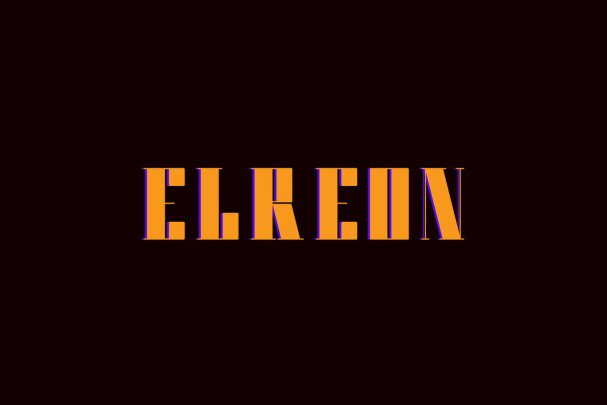 Elreon шрифт скачать бесплатно
