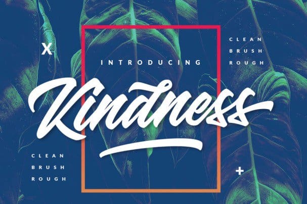 Kindness Typeface 3   шрифт скачать бесплатно