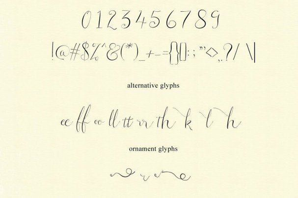 Kemayu Typeface шрифт скачать бесплатно