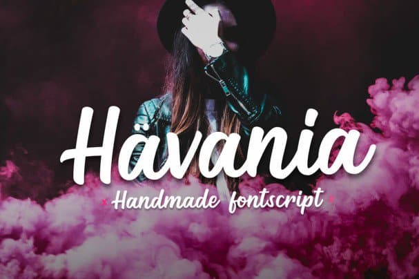 Havania -   Script шрифт скачать бесплатно