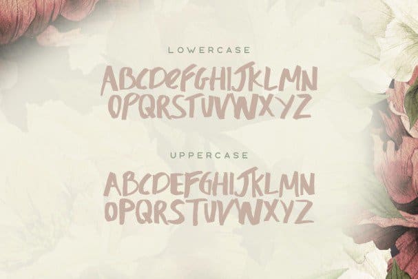 Honeysuckle Typeface шрифт скачать бесплатно