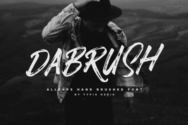 DaBrush шрифт скачать бесплатно